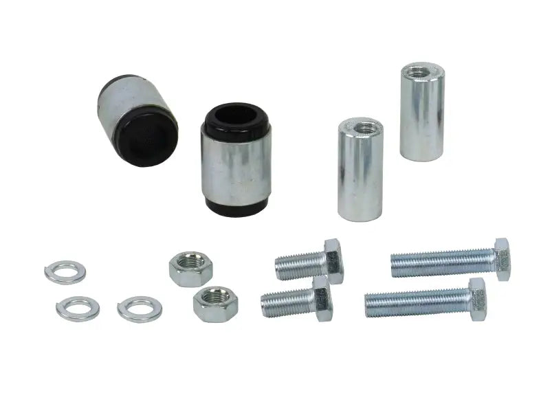 Whiteline 09 lancer Ralliart Rear Camber adj kit-control arm upper bushes 