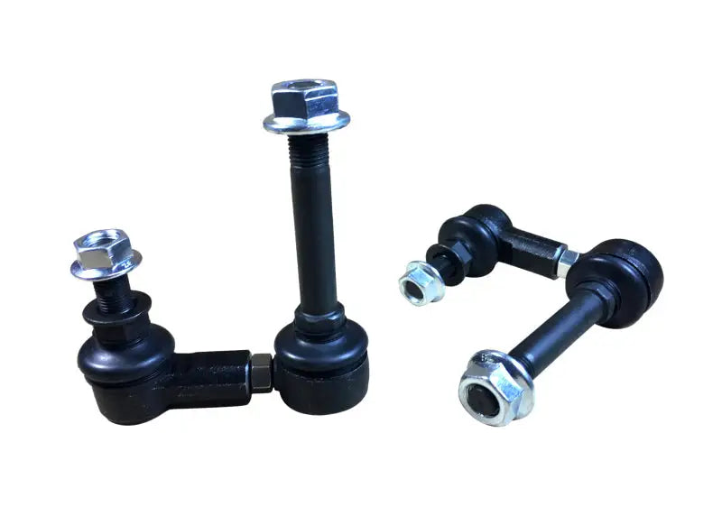 Whiteline 2008+ Nissan 370Z Z34 / 2008+ Infiniti G37 Front Swaybar Link Kit - Adj Ball End Links 