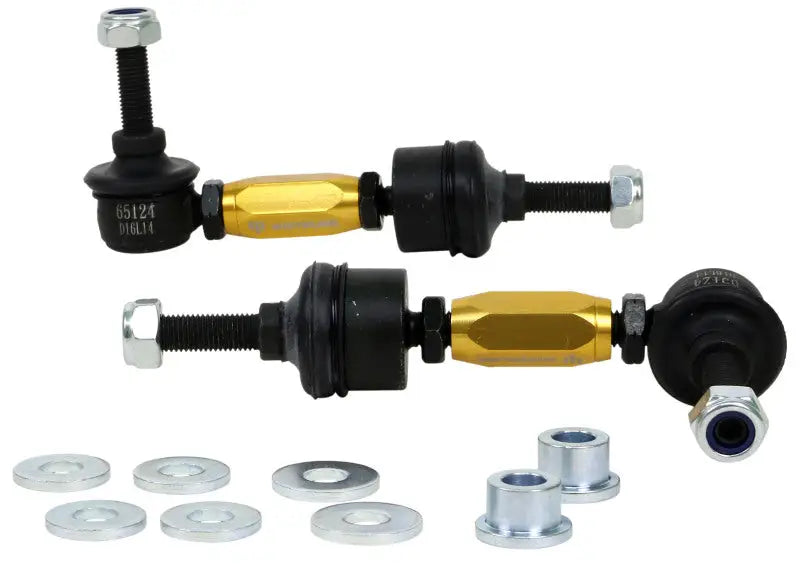 Whiteline 2012 + Ford Focus ST Rear Adjustable Heavy Duty Sway Bar Link Kit - Truck & Automotive
