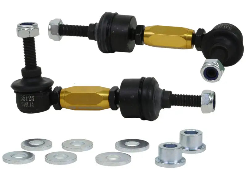 Whiteline 2012 + Ford Focus ST Rear Adjustable Heavy Duty Sway Bar Link Kit - Truck & Automotive