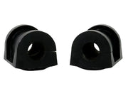 Black rubber bushings for 20mm rear sway bar mount on Subaru Impreza WRX STi and Legacy