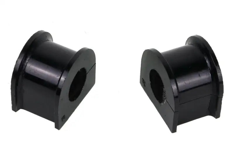 Two black polyurethane sway bar bushings for Pontiac G8 and Chevy SS sway bar mount