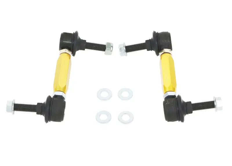 Whiteline Universal Swaybar Link Kit-Heavy Duty Adj Steel Ball w/ 10mm Stud - Truck & Automotive