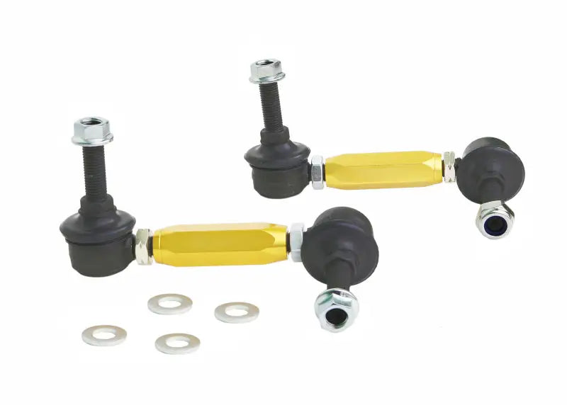 Whiteline Universal Swaybar Link Kit-Heavy Duty Adj Steel Ball w/ 10mm Stud - Truck & Automotive