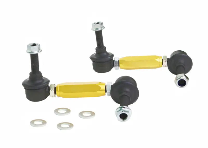 Whiteline Universal Swaybar Link Kit-Heavy Duty Adj Steel Ball w/ 10mm Stud - Truck & Automotive