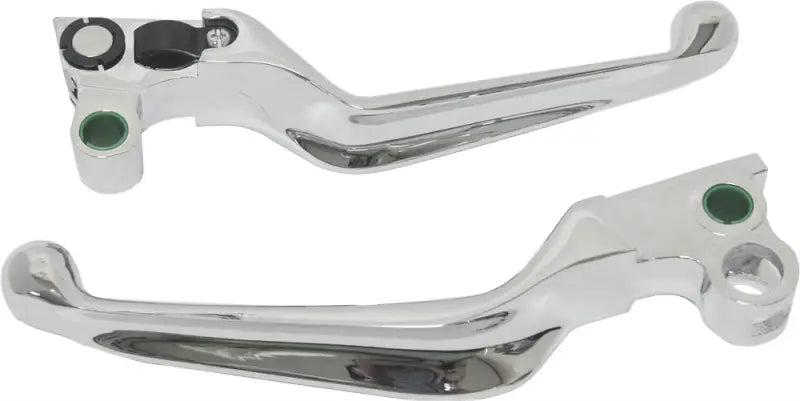HARDDRIVE Wide Blade Lever Set Chrome 82 95 for Powersports