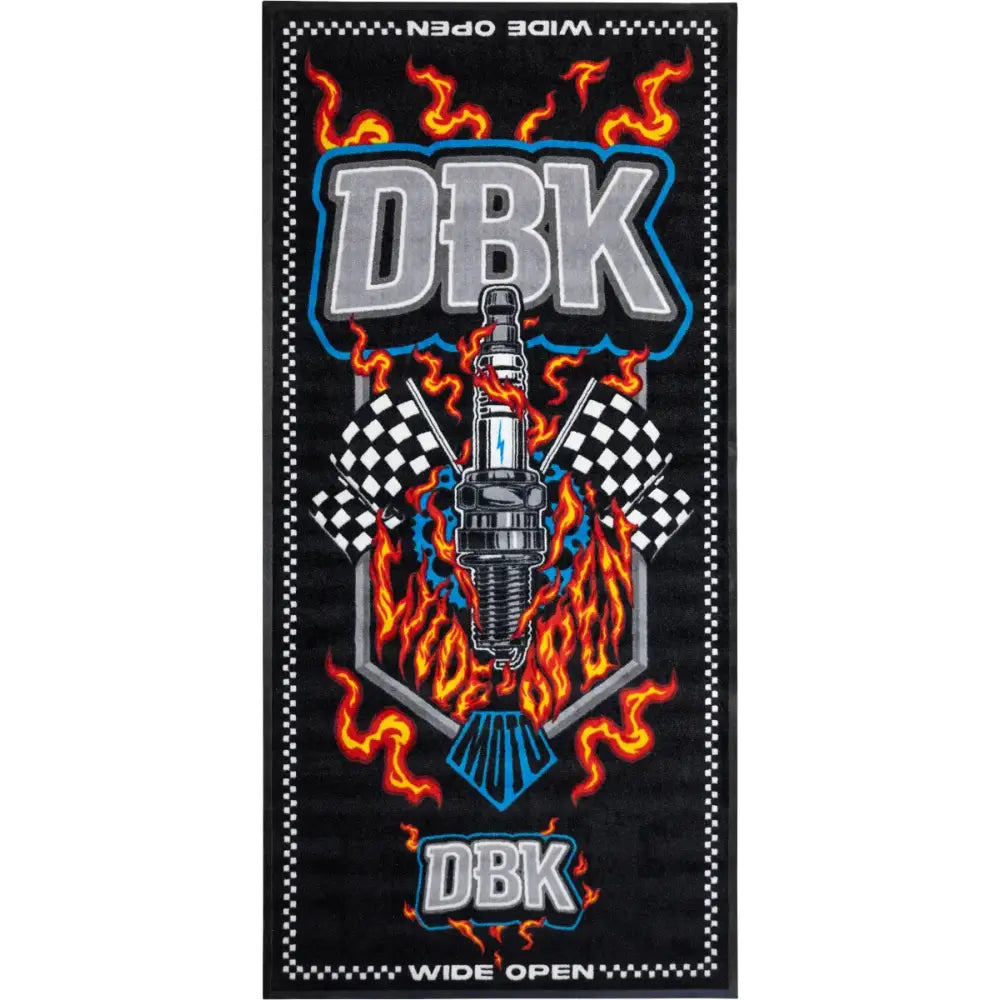 Wide Open Bike Mat 3.5'x7' - DBK