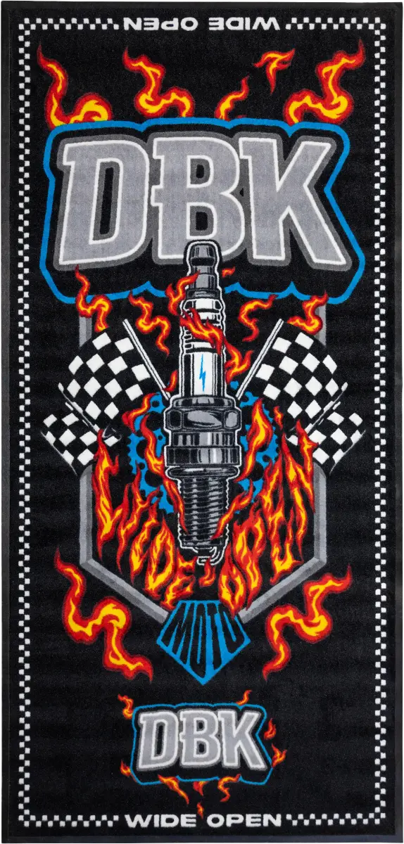 Wide Open Bike Mat 3.5'x7' - DBK