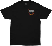 Wide Open Tee Black Md - DBK