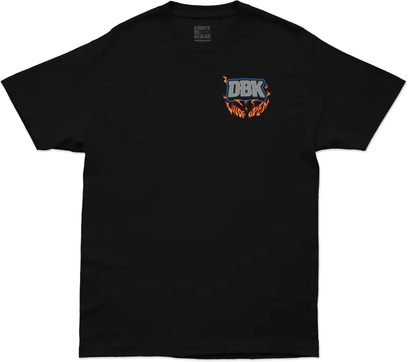 Wide Open Tee Black Md - DBK