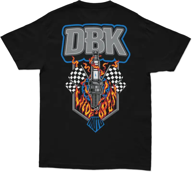 Wide Open Youth Tee Black Yl - DBK