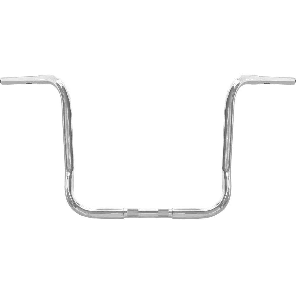Wild 1 Bagger Bar Handlebars WO578NC - Chrome Chubby 10 Ape Hanger Flhx 24-25