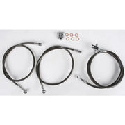 WILDCAT -F SM Brakeline Front Std Smoke A/C Wildcat - Brake Line Kit