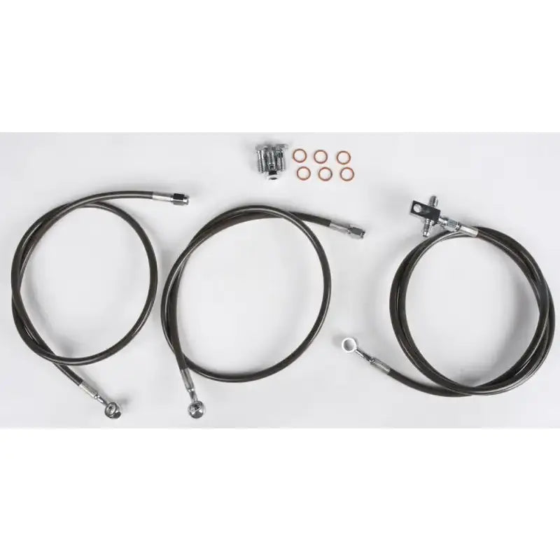 WILDCAT -F SM Brakeline Front Std Smoke A/C Wildcat - Brake Line Kit