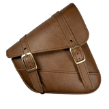 Willie & Max HD Sportsters, Custom Hard Tails Brass Monkey Swingarm Bag Dual Shock - Warm Brown - RV and Auto Parts