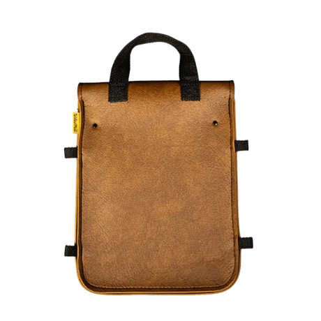 Willie & Max Universal Brass Monkey Sissy Bar Bag (8 in L x 10 in W x 4.5 in H) - Warm Brown - RV and Auto Parts