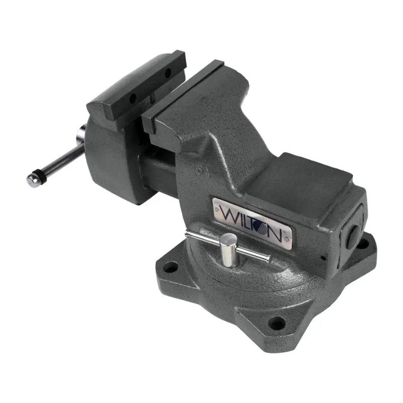 Wilton Tools Fully Enclosed Spindle And Nut Vise 21400 - 745 Mechanics Jaw Swi