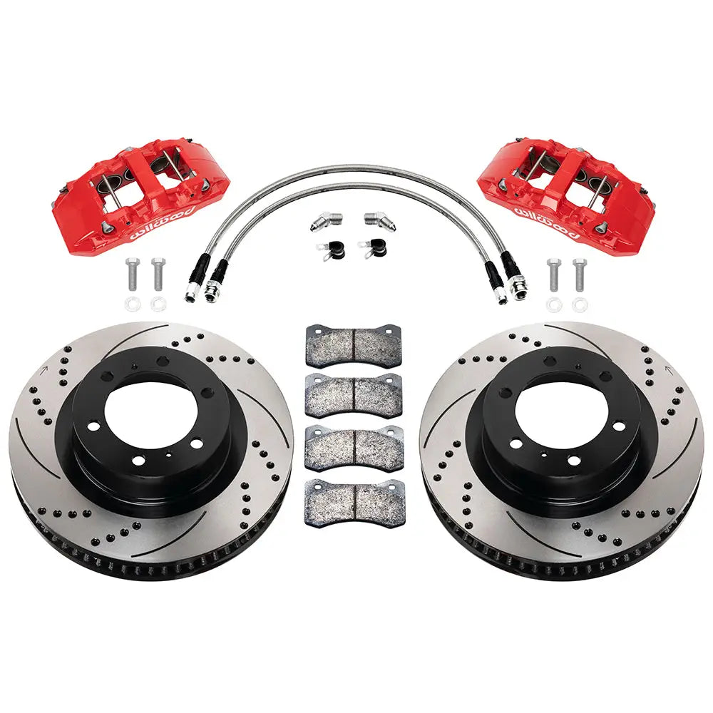 Wilwood No Supplier Warranty Brake Kit 140-17511-DR - Front Aero6-DM Toyota