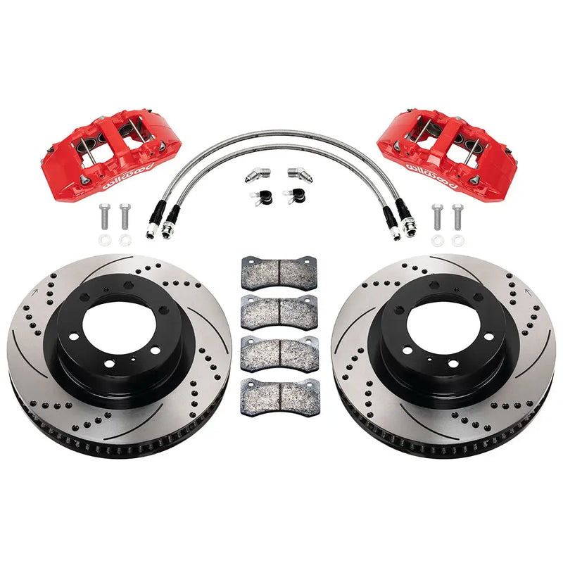 Wilwood No Supplier Warranty Brake Kit 140-17511-DR - Front Aero6-DM Toyota