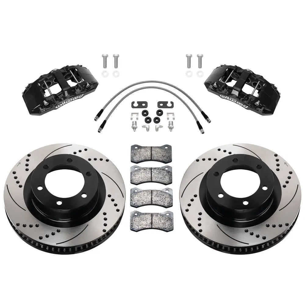 Wilwood No Supplier Warranty Brake Kit 140-17528-D - Front Aero6-DM Toyota