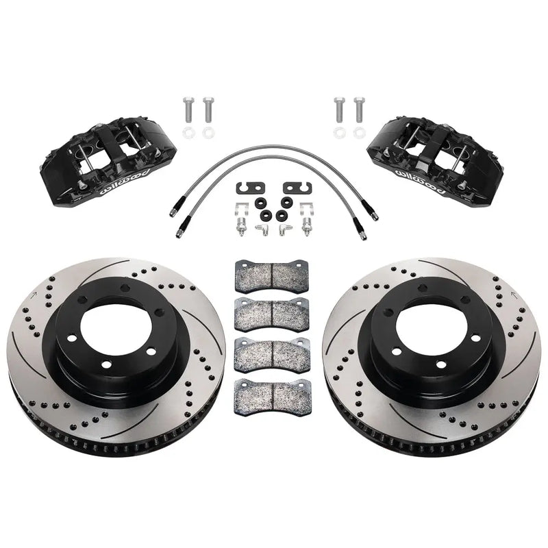 Wilwood No Supplier Warranty Brake Kit 140-17528-D - Front Aero6-DM Toyota