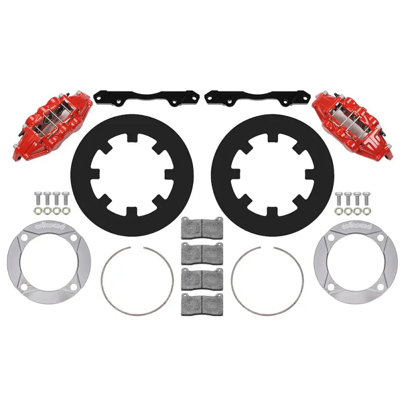 Wilwood 140-16632-R Wilwood 2014+ Polaris RZR XP 1000 Front Kit 11.25in - Red
