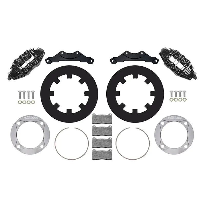 Wilwood 140-16633 Wilwood 2014+ Polaris RZR XP 1000 Rear Kit 11.25in - Black