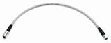 Wilwood 20in OAL Flexline -3 Hose to M10 by 1.00 IF Deep Female DOT - Truck & Automotive