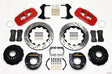Wilwood Aero4 Rear brake kit for Ford with 14-inch drill red P-brake upgrade