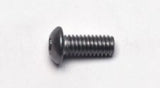 Black threaded pan-head screw for Wilwood BHCS Stainless Torx bolt application