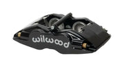 Black Wilwood Caliper-Forged Superlite with polished components