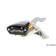 Wilwood 120-15484-BK Wilwood Caliper - MC4 Mechanical Right Hand - Black 1.19in Piston 1.10in Rotor - Black