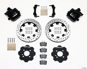 Complete performance parking brake rear kit for Mini Cooper with drilled rotors