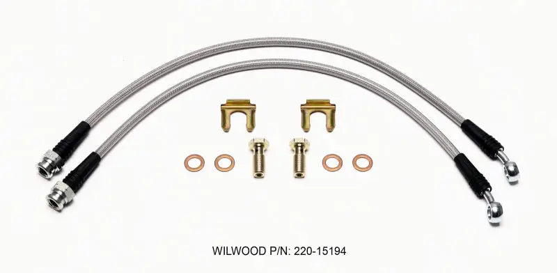 Wilwood Flexline Kit Front C6 Corvette (non-Z06) - Truck & Automotive