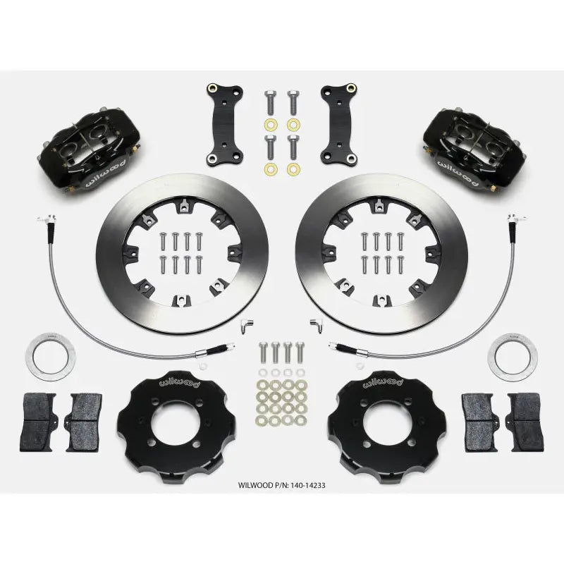 Wilwood 140-14233 Wilwood Forged Dynalite Front Hat Kit 12.19in 2016-Up Mazda MX5 Miata w/ Lines
