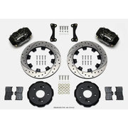 Wilwood 140-7014-D Wilwood Forged Dynalite Front Hat Kit 12.19in Drilled 02-06 Acura RSX-5 Lug