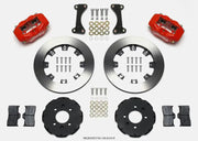 Wilwood Forged Dynalite Front Hat Kit 12.19in Red for 90-99 Civic with 240mm Disc