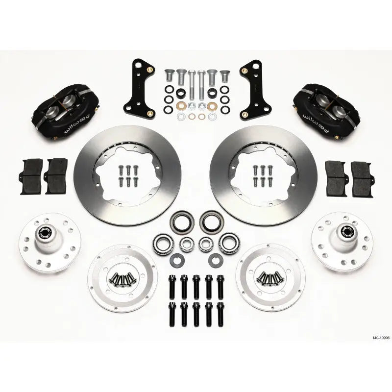 Wilwood 140-10996 Wilwood Forged Dynalite Front Kit 11.00in 67-69 Camaro 64-72 Nova Chevelle