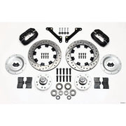Wilwood 140-9053-D Wilwood Forged Dynalite Front Kit 12.19in Drilled 79-81 Camaro