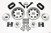 Wilwood Forged Dynalite Front Kit with rotors, calipers, pads, hubs for Camaro
