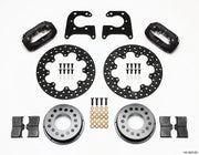 Wilwood Forged Dynalite Rear Drag Kit Drilled Rotor Big Ford 2.50in Offset - Truck & Automotive