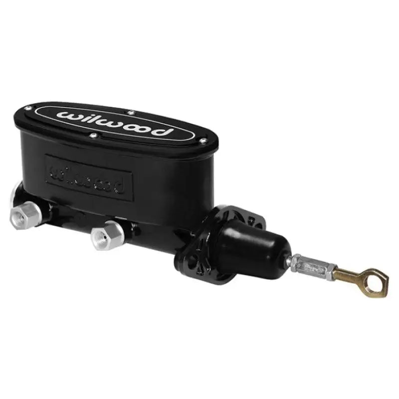 Wilwood 260-14157-BK Wilwood High Volume Tandem M/C - 15/16in Bore Black-W/Pushrod - Early Mustang