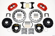 Wilwood Narrow Superlite 4R Rear P-Brk Kit 12.88in Drill Red Big Ford New Style 2.50in Offset - Truck & Automotive