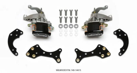 Wilwood forged dynalite pro retrofit kit with rear brake mounting hardware