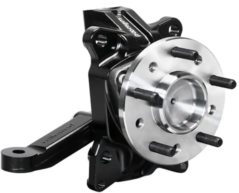 Wilwood Wilwood Spindle Kit Pair w/ Hub & Steering Arm 63-70 C10 Pickup 2.50in Drop