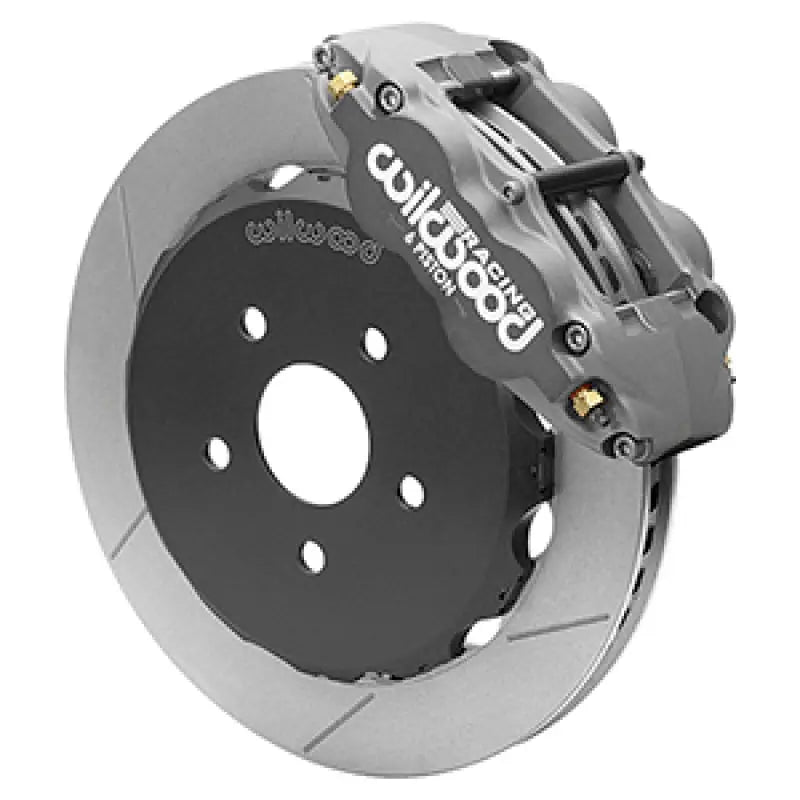Wilwood 140-16848 Wilwood Superlite/ST 6 Piston Street Kit w/ 327mm x 28mm Slotted Rotor - Hard Ano