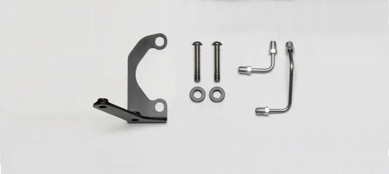 Wilwood Tandem Master Cylinder to Prop valve Bracket L/H & Line Kit - Truck Automotive