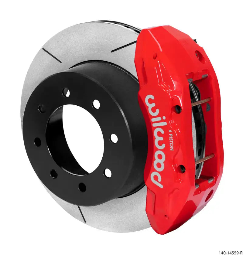 Wilwood Wilwood TX6R Rear Kit 15.50in Red 13-17 Ford F-250/F-350 - 4WD