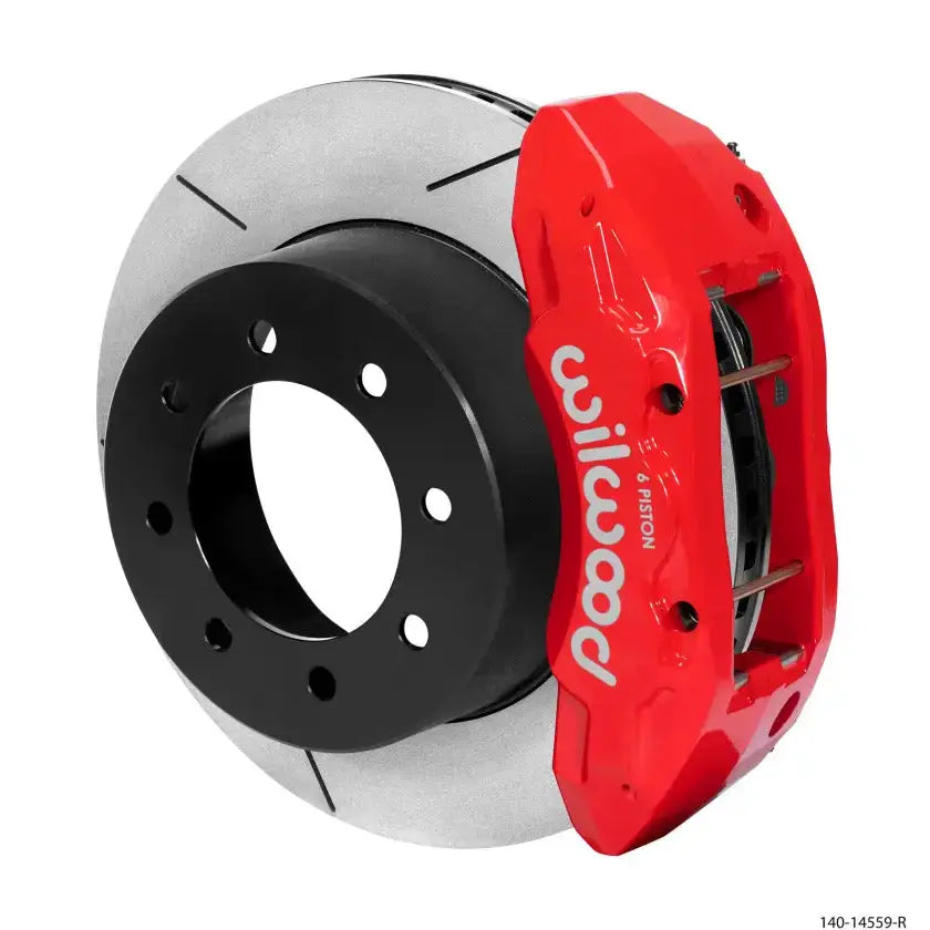 Wilwood Wilwood TX6R Rear Kit 15.50in Red 13-17 Ford F-250/F-350 - 4WD