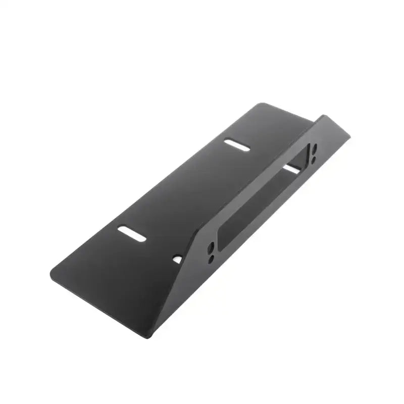 Winch Mount Fits 12,000 Pound Roller Or Hawse Fairlead Winch; To Go Rhino Rockline Bumpers; Textured Powder Coated;
